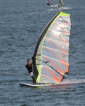 Windsurfing session 7th Jan 2012