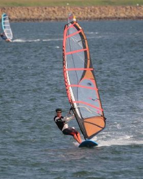 Windsurfing session 7th Jan 2012