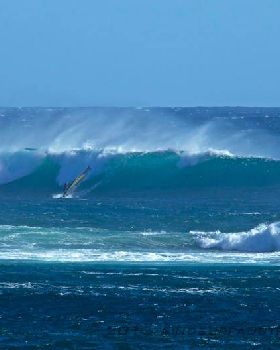 The local windsurf and SUP haunt.