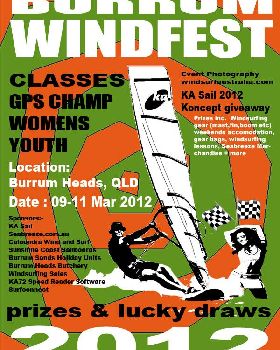 Burrum Windfest Flyer