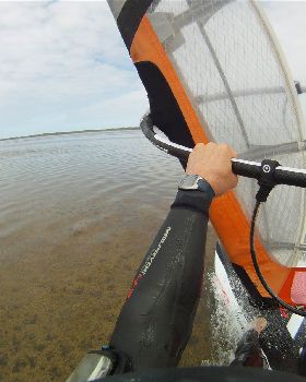 LAKE GEORGE SPEEDSAILING GOPR2321 WEEDY START