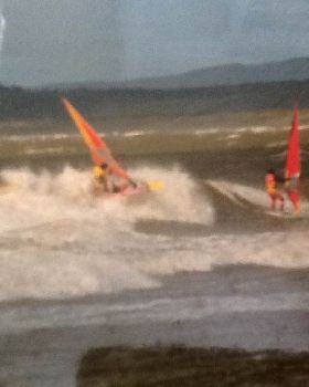 Moorlands, behind Devonport Airport. First beach before headland