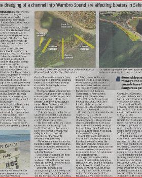 Proposed dredging Safety Bay