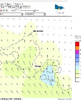 phillip island wind map