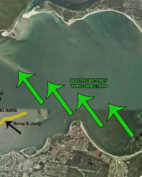 Nelson Bay SE wind options