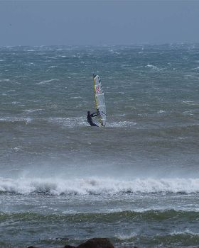 quite windy