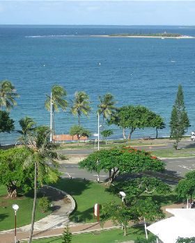 Anse vata Noumea - View from balcony