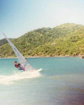Palm bay back beach