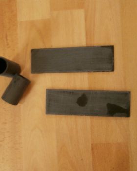 home made carbon wide tail