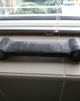 home made carbon wide tail boom