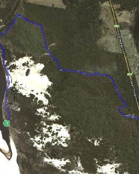 Track in to Henty