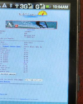 KA72 on an Android phone