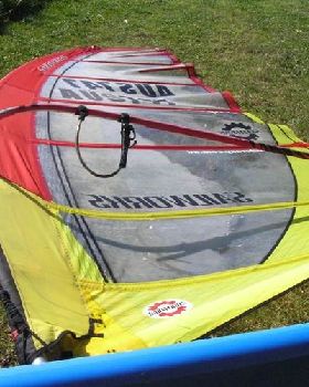 Sailworks 7.2m NPX rigged for 8 - 15kts for a 64kg sailor - problems?