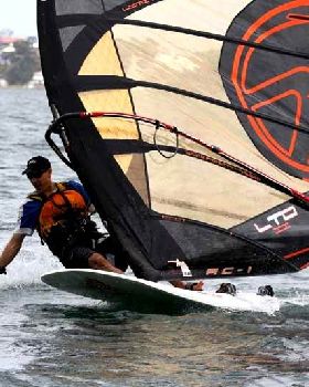windsurfing