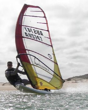 windsurfing