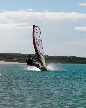 windsurfing