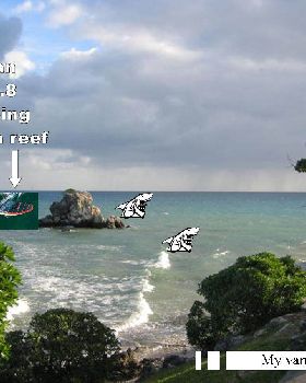 view from beach