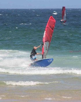 Finno testing out his "new toy"