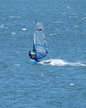 Windsurfing at Kyeemagh 19 November 2012