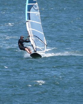 Windsurfing at Kyeemagh 19 November 2012