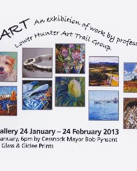 I will be having an exhibition of my work at Cessnock Regional Gallery Jan24th- Feb 24th 2013