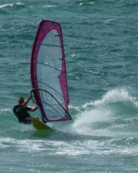 New Years Day 20-25knts WSW, Sunny, 25C