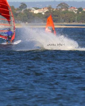 Wed slalom racing