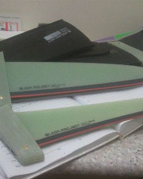 Black project fins