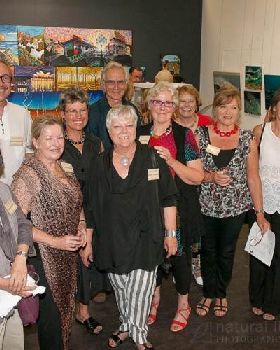 Cessnock regional Gallery exhibition opening Jan 2013