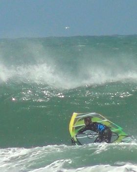 More windsurfing
