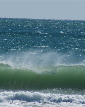 Rocket rides offshore  Gero firing