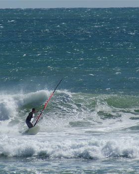 Rocket rides offshore  Gero firing