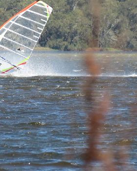 Canton Beach windsurfing 18 March 2013