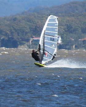 Canton Beach windsurfing 18 March 2013