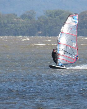 Canton Beach windsurfing 18 March 2013