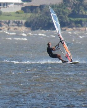 Canton Beach windsurfing 18 March 2013