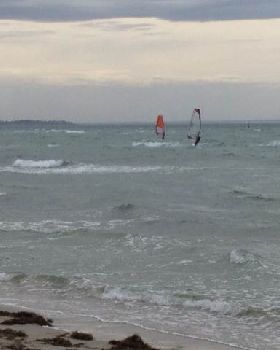 Northerly wind at Rye