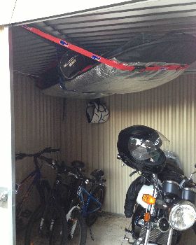 Small shed storage