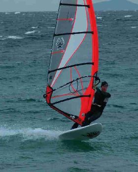 Winter northerly winds in thr bay
