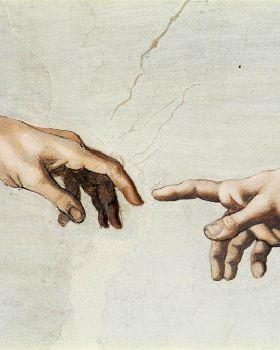 Michelangelo Creation finger detail