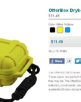 Waterproof box ofr GPS?
