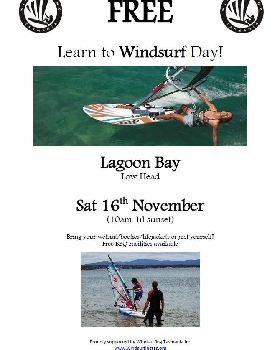Northern Learn to Windsurf Day Nov 2013