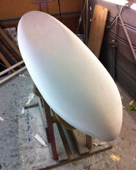 sanded