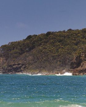 noosa small cyclone swell