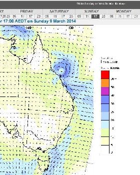 sandagate weather Tuesday