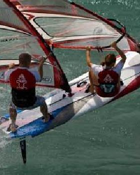 tandem windsurf