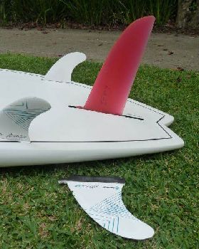 Slalom fin on Allwave