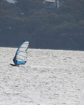 Flatwater action at Canton Beach