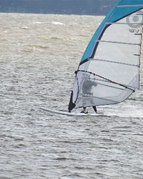 Flatwater action at Canton Beach