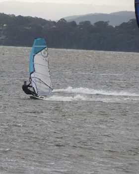 Flatwater action at Canton Beach